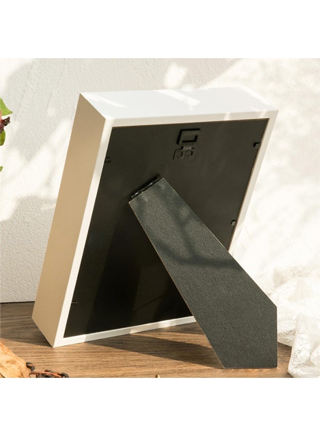 2pcs Shadow Box Frame Display Case, 6x8" Shadow Box Picture Frame, 3D Picture Frame Display Case Deeper 3cm, for Medals, DIY Crafts, Wedding Souvenir (White 6x8") - Image 3